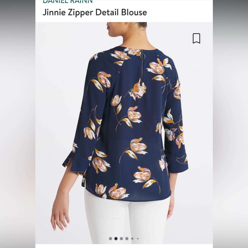 Stitch Fix - Daniel Rainn - Jinnie Zipper Detail Blouse